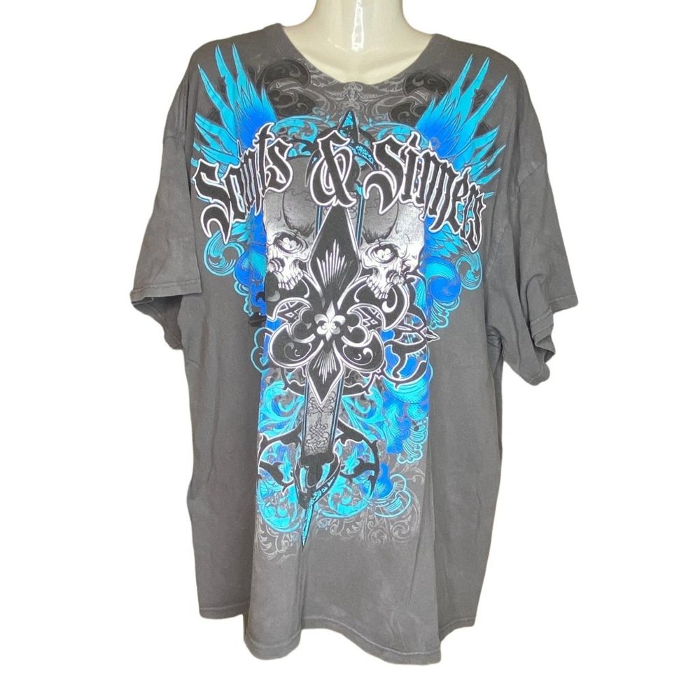 Urban Legends Grey Saints Sinners 2XL T shirt